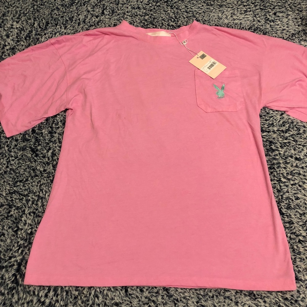 PLAYBOY X Missguided Oversized T-Shirt Dress